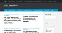 Desktop Screenshot of latestjobsopening.com